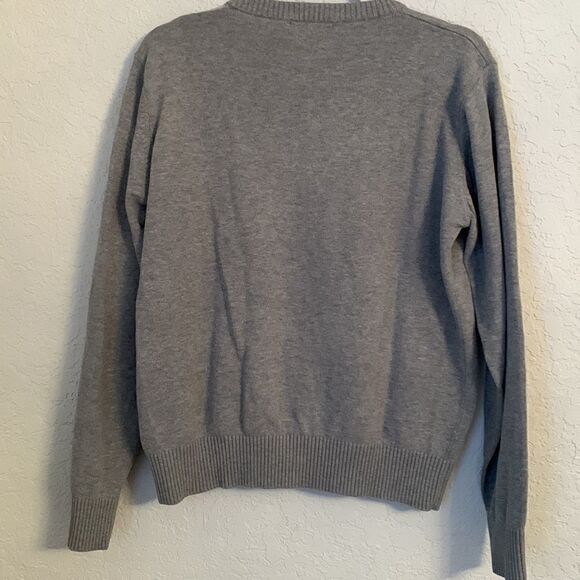 REVIEW HAWKS Never Estsblishment Gray Jacket Size L - Picture 2 of 9